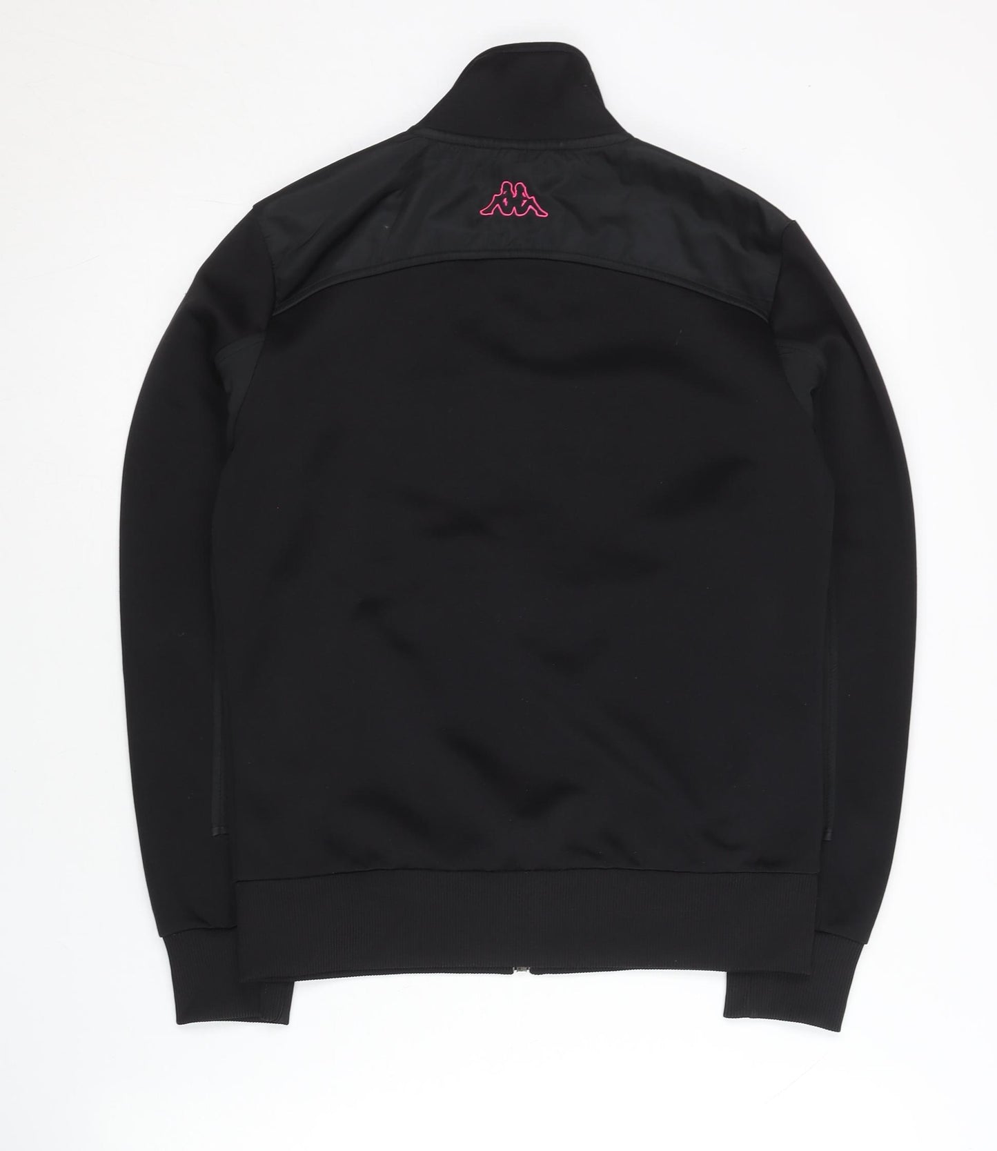 Kappa Women's Black Medium Track Jacket Full Zip Sportswear