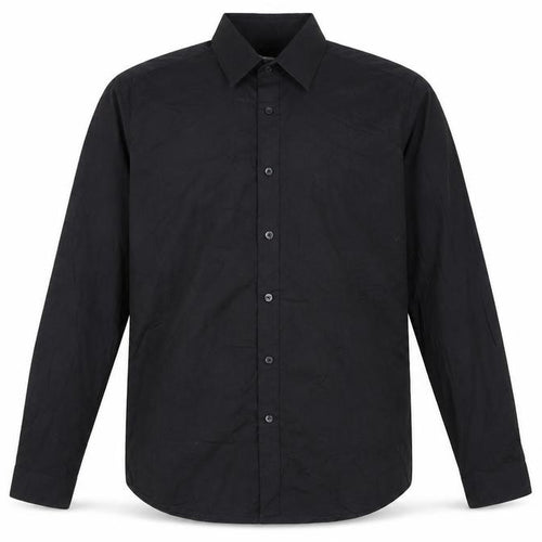 Topman Men's Black Long Sleeve Button-Up Shirt Size L 40-42in