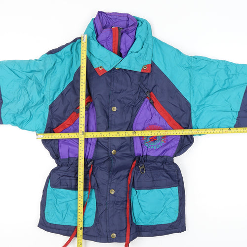Rodeo Girls Multicoloured 11-12 Years Ski Jacket Winter Coat Vintage