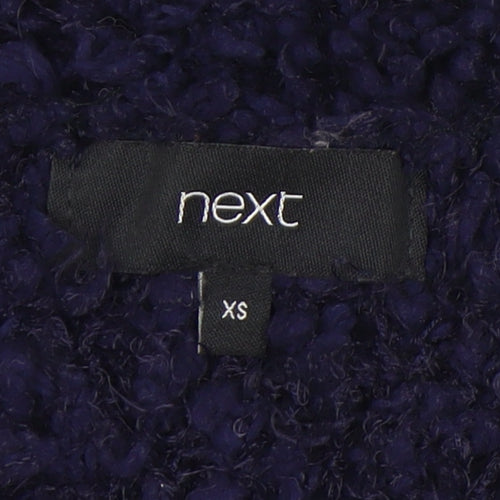 Next Women’s Blue XS Waistcoat Fleece Sleeveless Vest