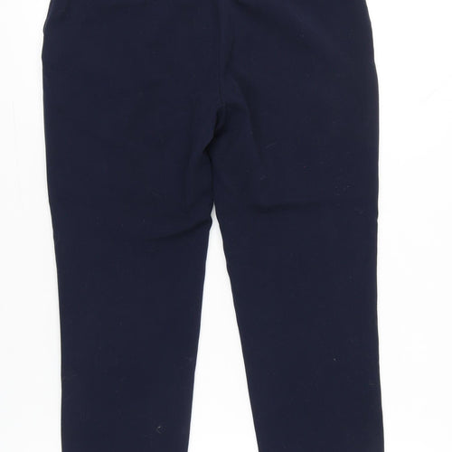 PRICH Womens Blue Slim Straight Leg Business Trousers Size 12
