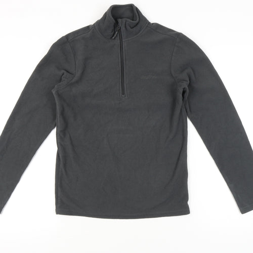 Peter Storm Mens Grey XS Fleece Pullover Sweatshirt 1/2 Zip Outdoor