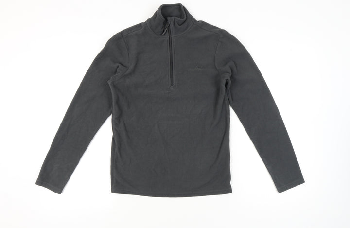 Peter Storm Mens Grey XS Fleece Pullover Sweatshirt 1/2 Zip Outdoor