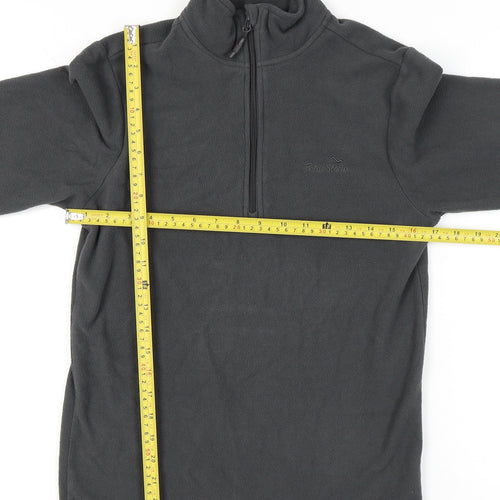 Peter Storm Mens Grey XS Fleece Pullover Sweatshirt 1/2 Zip Outdoor
