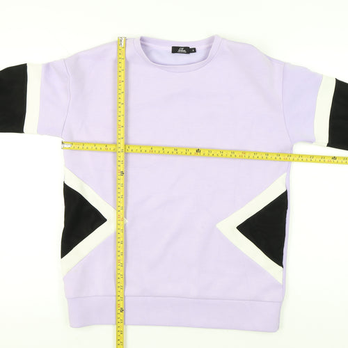 OR Woman Collection Lilac Colourblock Sweatshirt Women S Casual