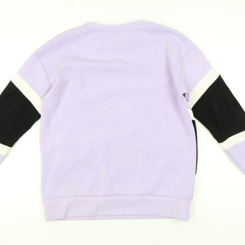OR Woman Collection Lilac Colourblock Sweatshirt Women S Casual