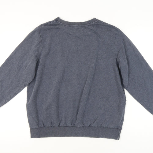 Simply Be Women’s Blue Size 18 Pullover Sweatshirt Cotton Blend