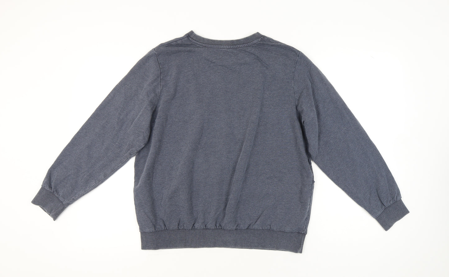 Simply Be Women’s Blue Size 18 Pullover Sweatshirt Cotton Blend