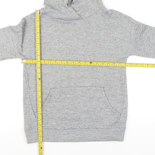 Next Women’s Grey Pullover Hoodie Size 6 XS Regular Fit
