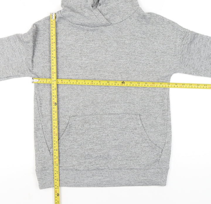 Next Women’s Grey Pullover Hoodie Size 6 XS Regular Fit