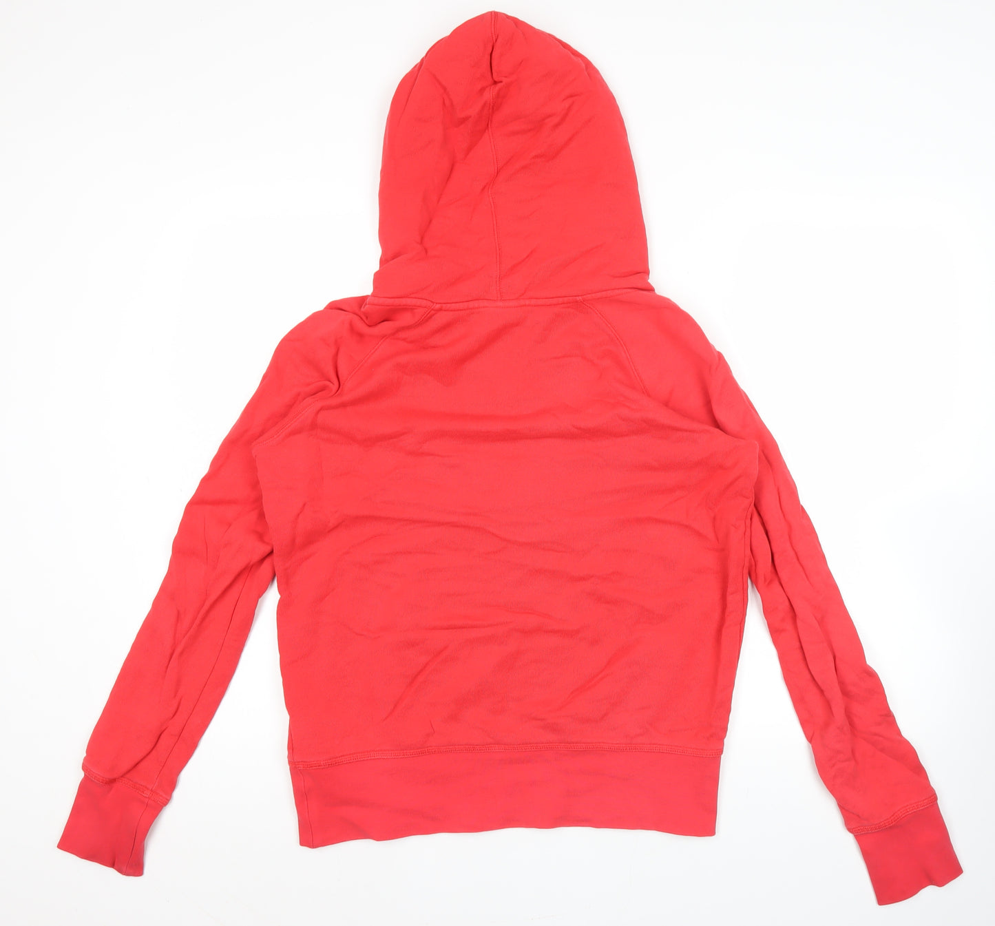 Nike Women’s Red XL Hoodie Track & Field Lightning Print 1/2 Zip