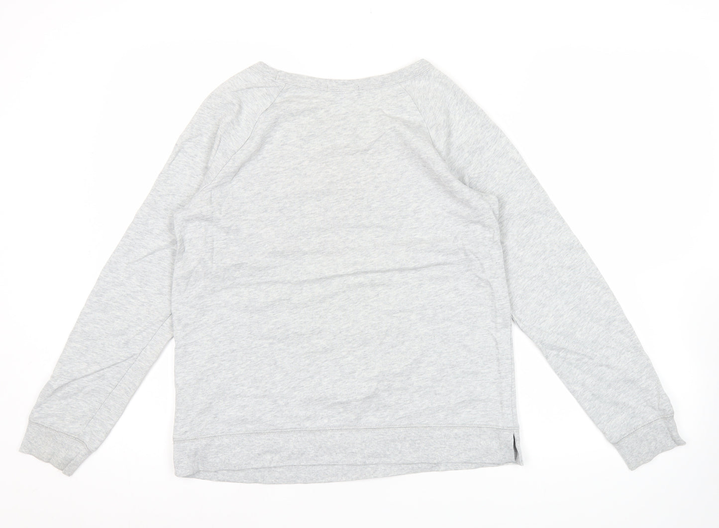 GAP Women’s Grey Logo Sweatshirt Small S Pullover Crew Neck