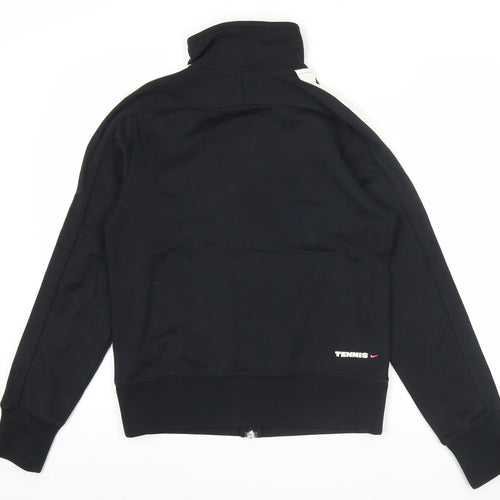 Nike Men's Black XL Track Jacket Full Zip Tennis Sportswear