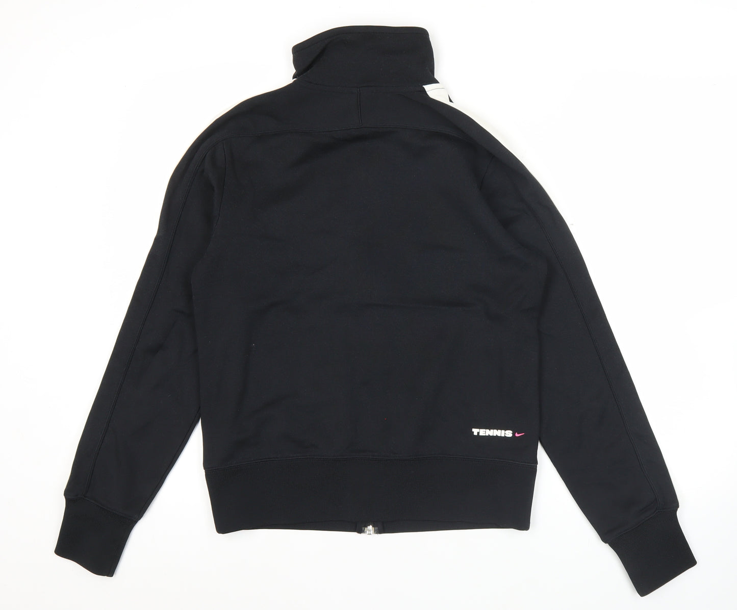 Nike Men's Black XL Track Jacket Full Zip Tennis Sportswear