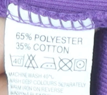 Emreco Womens Purple V-Neck Ruffle Trim Short Sleeve T-Shirt Size 20
