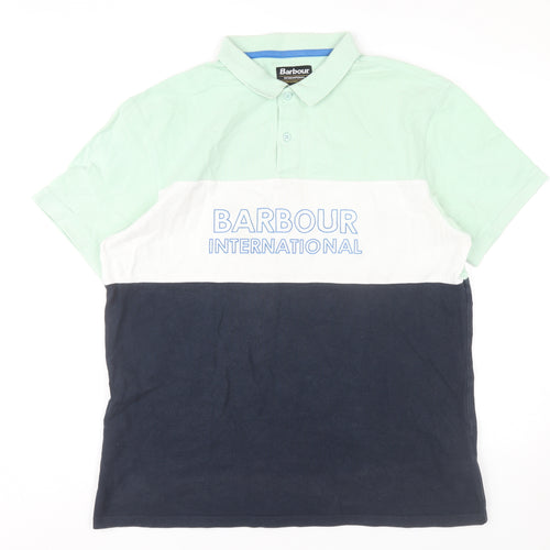 Barbour International Men’s Multicolour XL Polo Shirt Cotton