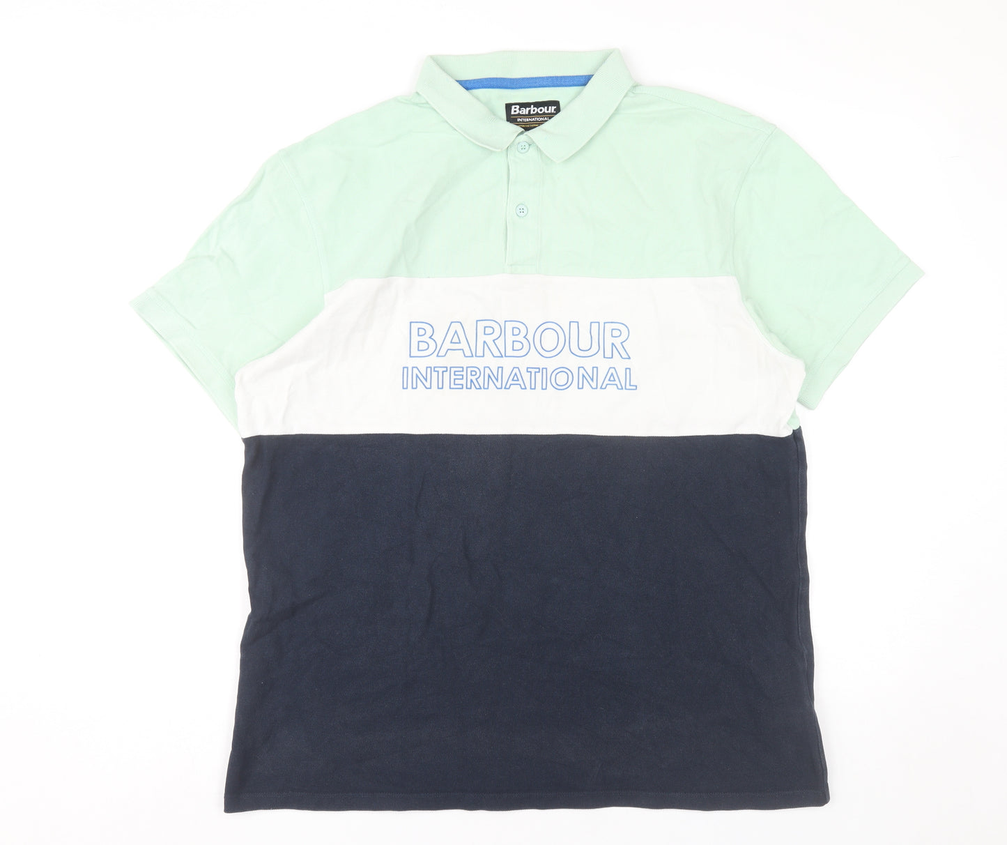 Barbour International Men’s Multicolour XL Polo Shirt Cotton