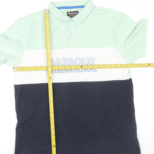 Barbour International Men’s Multicolour XL Polo Shirt Cotton