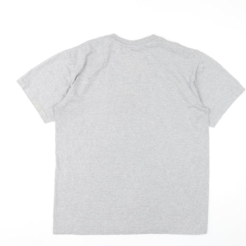Unit Fashion Men's Grey XL Motorcycle Speed Racing T-Shirt