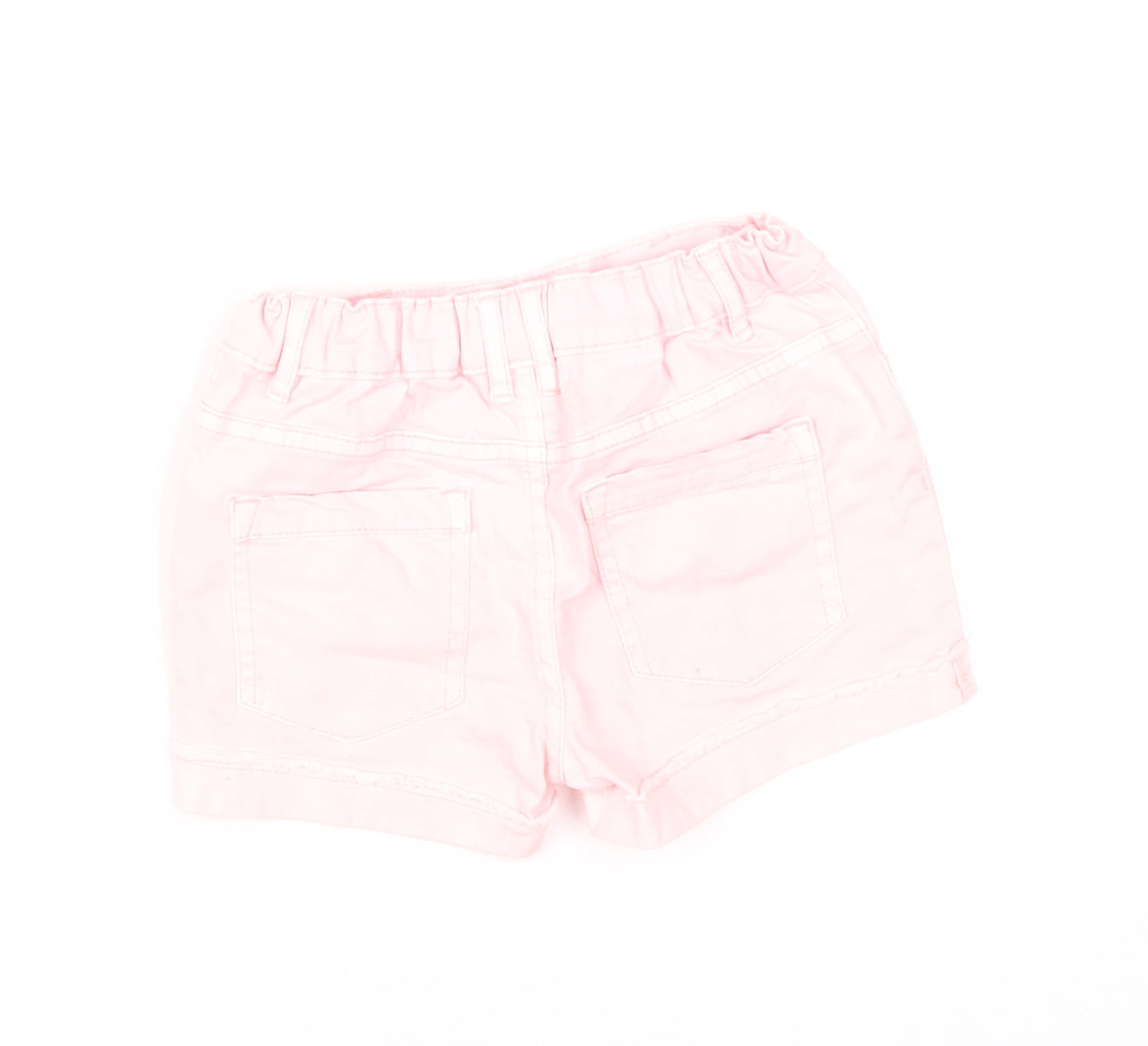 Denim Co. Girls Pink Hot Pants Shorts 6-7 Years Cotton Summer Casual