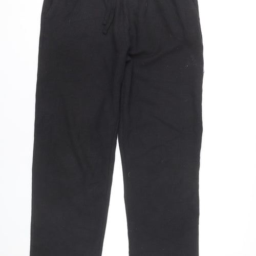 Pull&Bear Women’s Black Sweatpants S Regular Fit Elastic Waist
