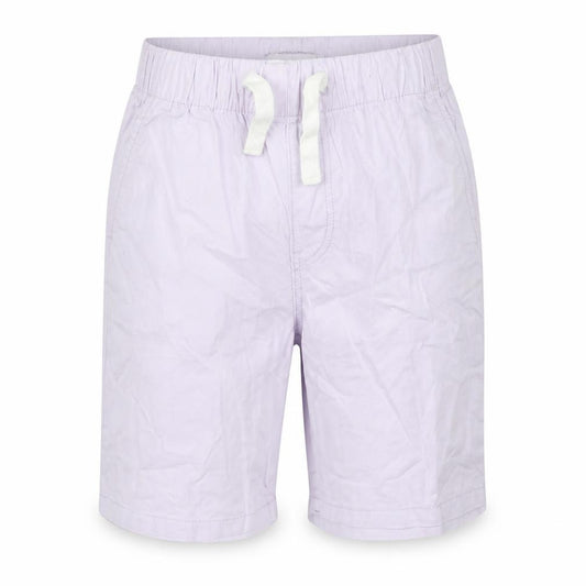 H&M Boys Purple Cotton Shorts 7 Years Regular Fit Elastic Waist