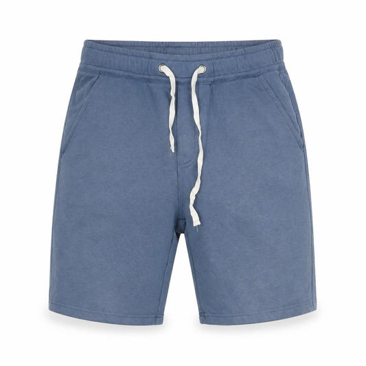 Duck and Cover Boys Blue M Sweat Shorts with Drawstring Pockets