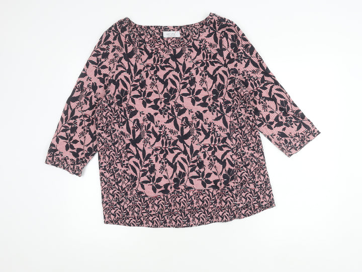 Marks and Spencer Womens Multicoloured Floral Tunic Blouse UK 14