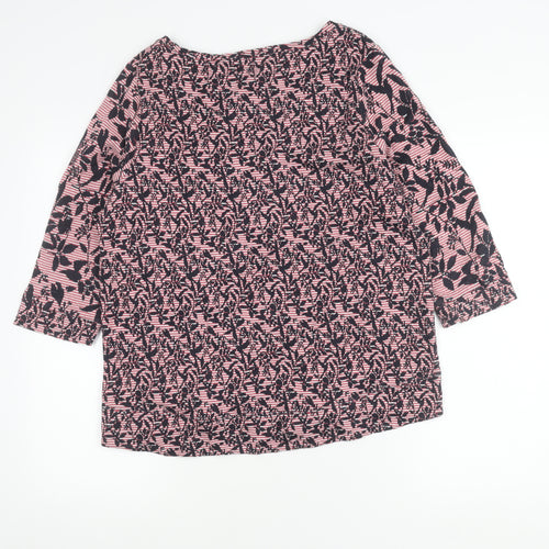 Marks and Spencer Womens Multicoloured Floral Tunic Blouse UK 14