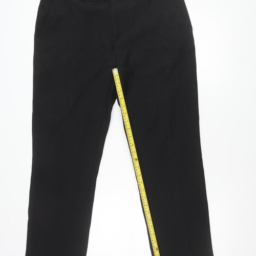 Fellini Traveller Men's Black 36R Formal Dress Pants Trousers
