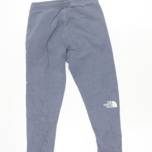 The North Face Boys Blue XS Jogger Sweatpants Tapered Fleece