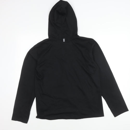 Nike Boys Black XL Dri-FIT Full Zip Hoodie Sweatshirt Activewear