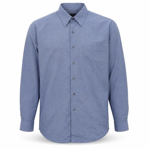Van Heusen Men’s Blue XL Classic Fit Long Sleeve Button-Up Shirt