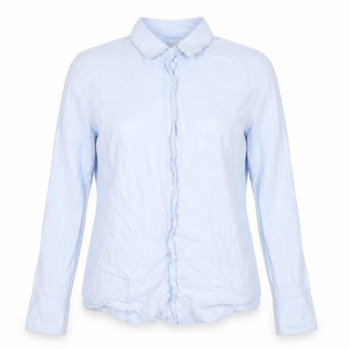 Austin Reed Womens Blue Cotton Button-Up Shirt Size 12 Long Sleeve