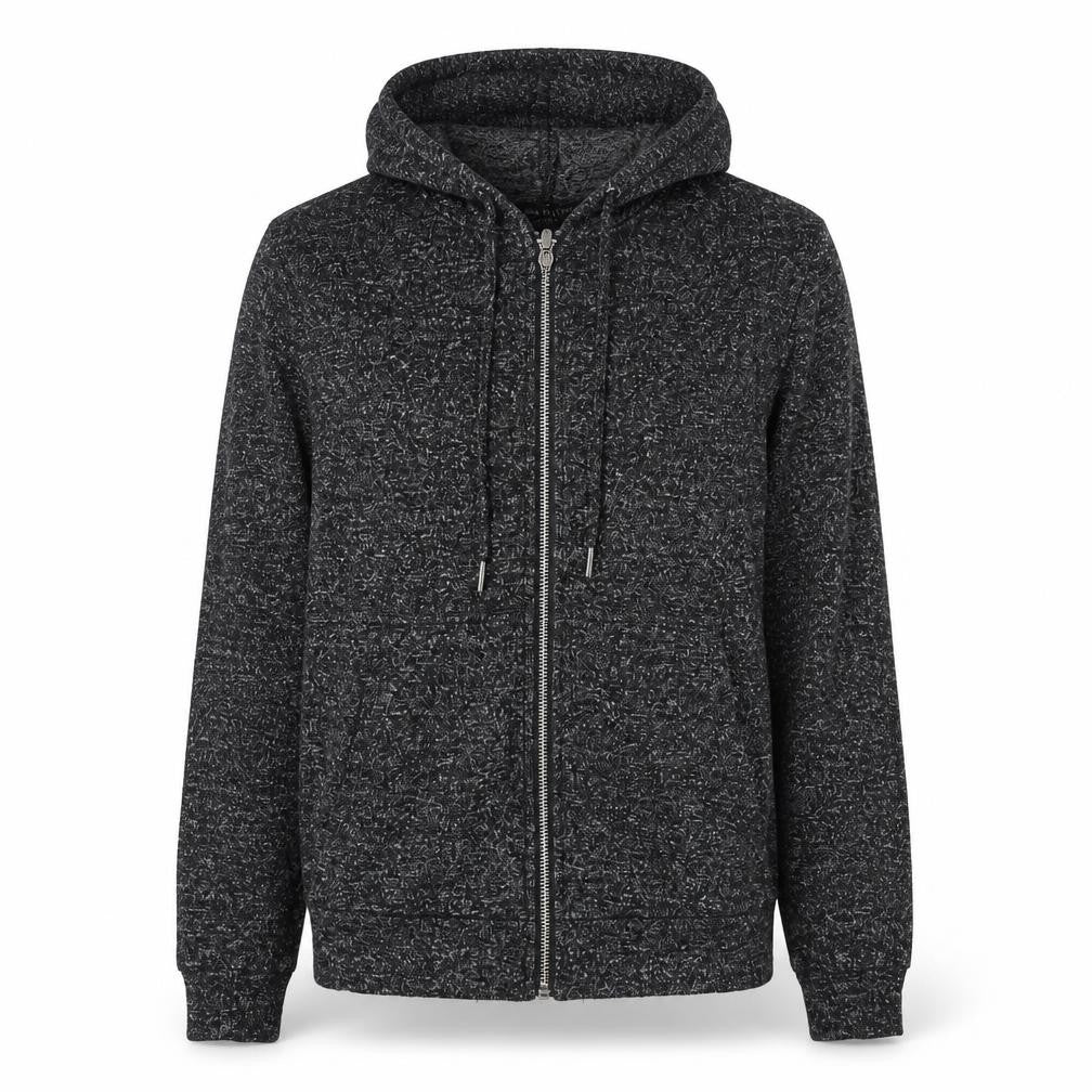 Brave Soul Women’s Black Hooded Zip Up Jacket Size M