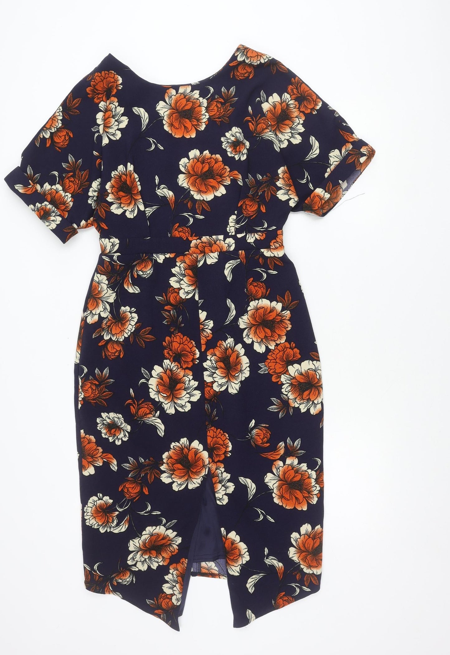 ASOS Women’s Multicoloured Floral Fit & Flare Dress Size 10
