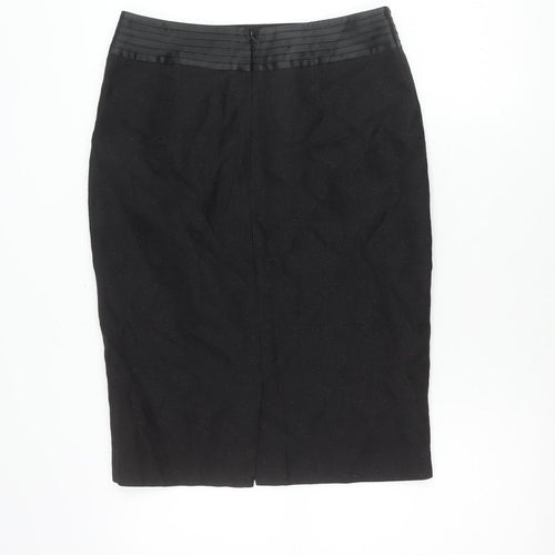 Et Vous Womens Black Size 10 Pencil Skirt Knee Length Workwear