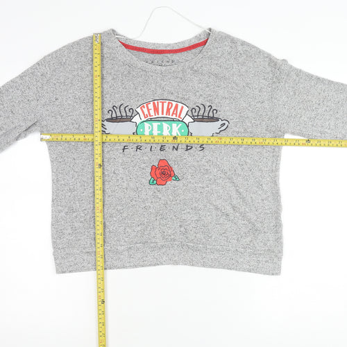 Love Lounge Women’s Grey Friends Central Perk Pyjama Top S