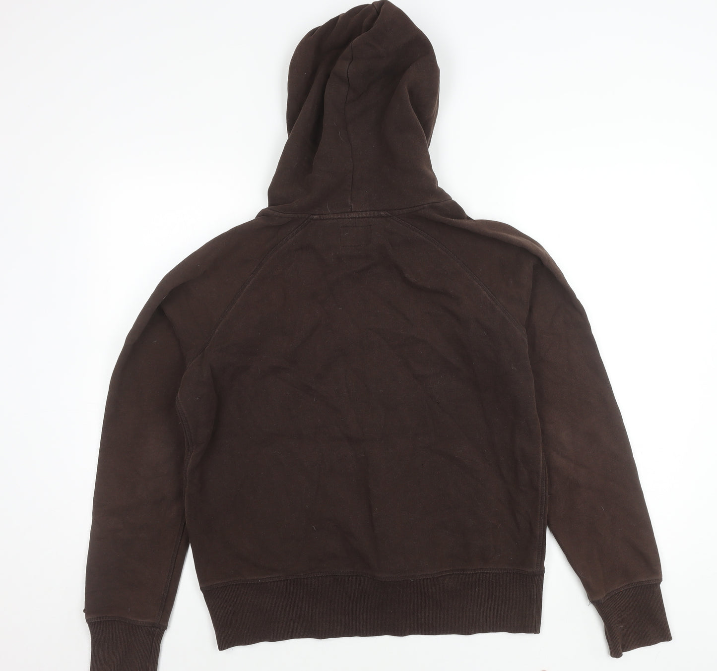 Ski Roots Womens Brown Whistler Hoodie L Pullover Cotton Blend
