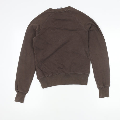 Nike Unisex Kids Brown XS West Coast Graphic Pullover Sweatshirt