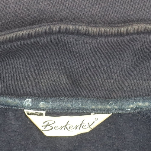 Berkertex Teens Blue Fleece Zip Jacket Size 14 Casual Full Zip