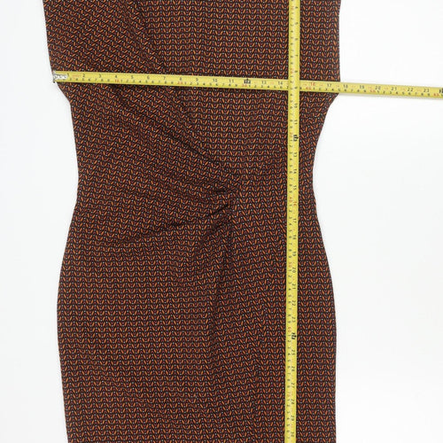 Next Women’s Multicoloured Geometric Bodycon Dress Size 8