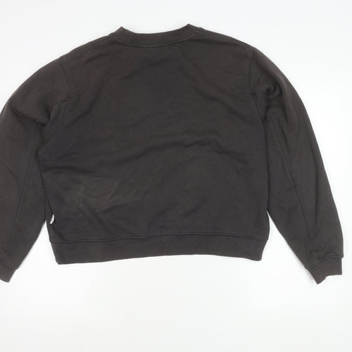 Subtitled Women’s Black Logo Pullover Sweatshirt Size M
