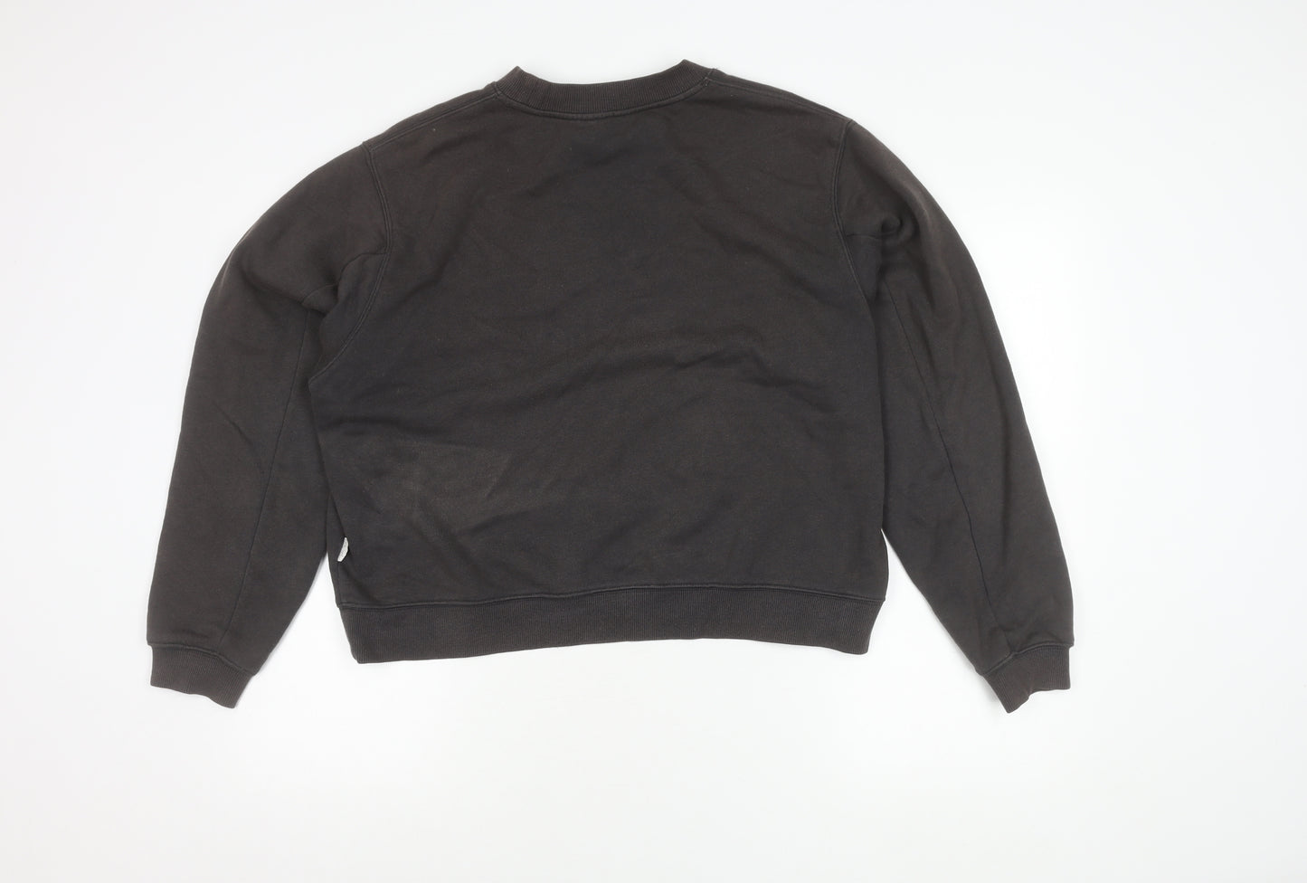 Subtitled Women’s Black Logo Pullover Sweatshirt Size M