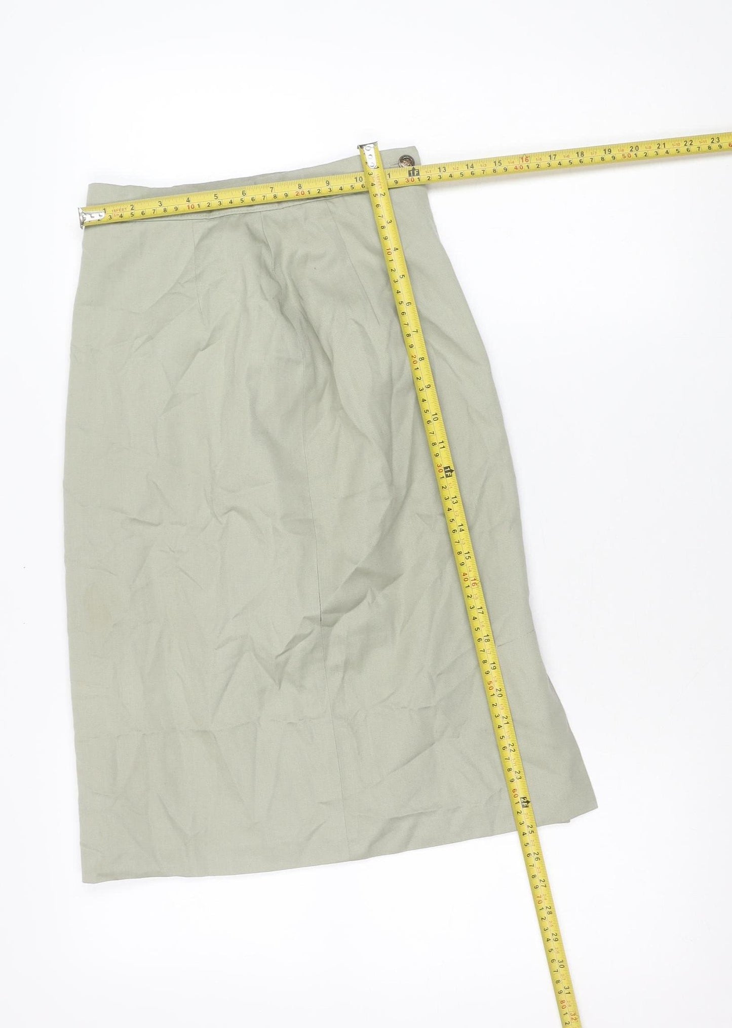 Gallery Women’s Beige Size 10 Pencil Skirt Knee Length Workwear