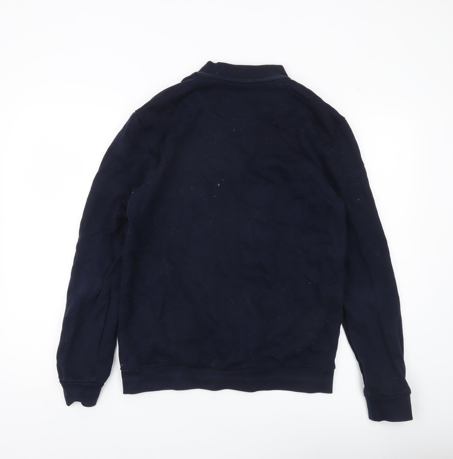Marks and Spencer Men’s Blue Cotton Bomber Jacket M