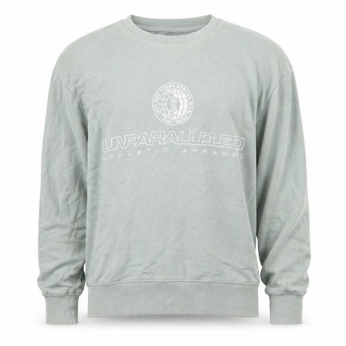 Topman Men’s Green Sweatshirt Size S Crew Neck Graphic Pullover
