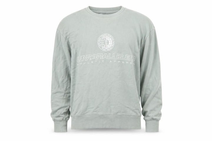 Topman Men’s Green Sweatshirt Size S Crew Neck Graphic Pullover