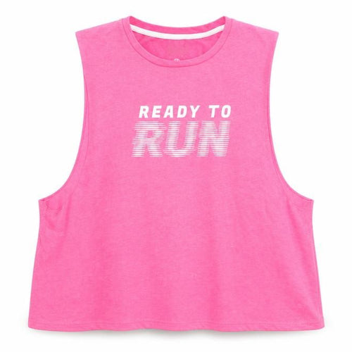TRN Active Womens Pink XL Sleeveless Tank Top Ready To Run