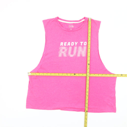 TRN Active Womens Pink XL Sleeveless Tank Top Ready To Run
